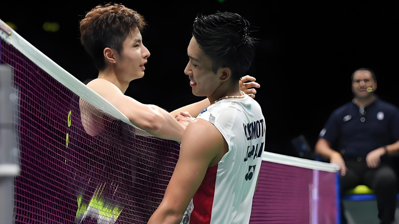 泰国队鏖战印度队,桃田贤斗高光表现 泰国队鏖战印度队,桃田贤斗高光表现